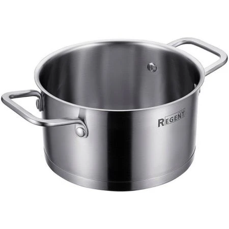 Кастрюля 4,5л h12см нерж.сталь Palermo со стекл.крышкой 22см 77-0522 (6)