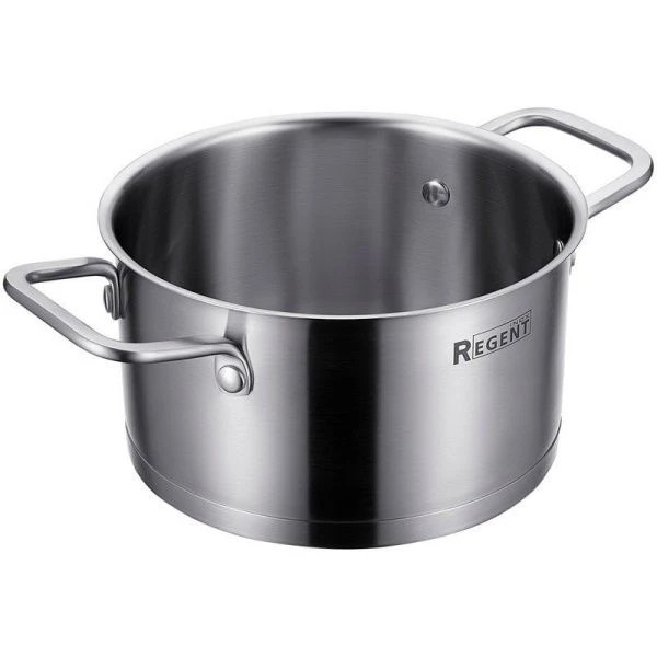 Кастрюля 1,8л h9см нерж.сталь Palermo со стекл.крышкой 16см 77-0216 (6)