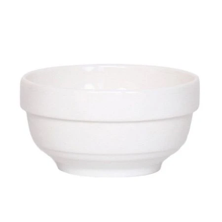 Пиала 250мл фарфор белье Штабелируемая СНЕЖНЫЙ БАРС (22)