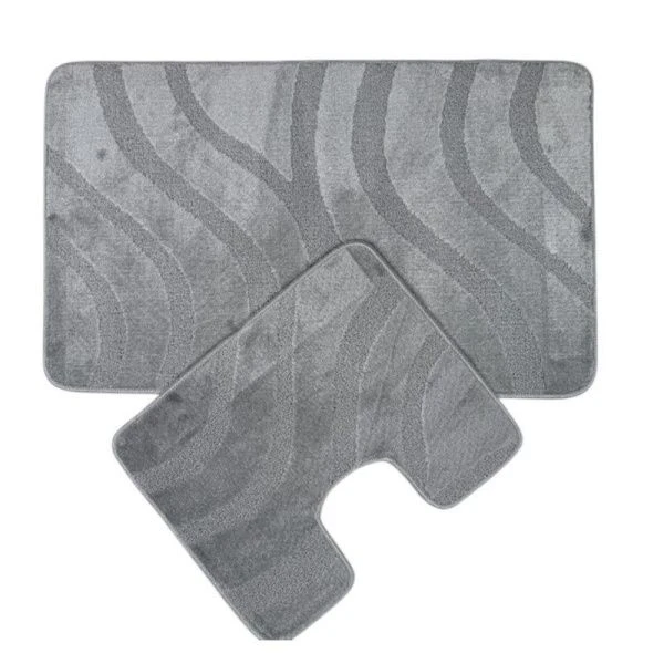 Набор ковриков в ванную 2пр 50*80/40*50 полипропилен MAXIMUS SYMPHONY PLATINUM 2504