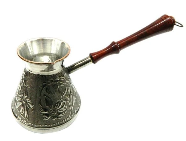 Турка 640мл медь РОМАШКА (40)