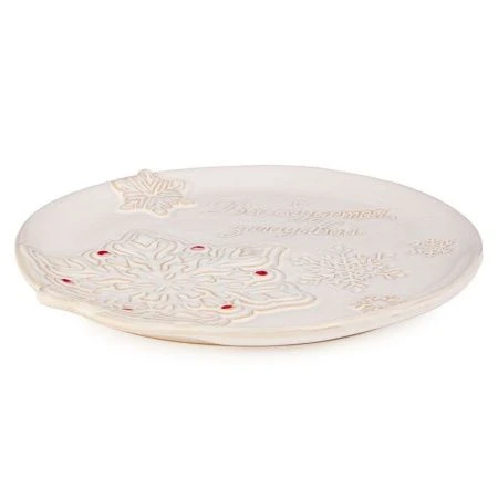 Блюдо 27,7*26,2*2,6см керамика Pine Cones (8)