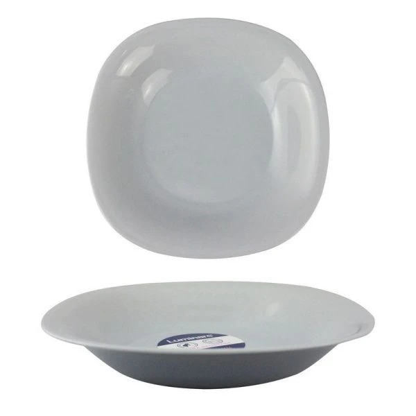 Тарелка глубокая 21см стеклокерамика КАРИН ГРАНИТ суповая N6612 (24)