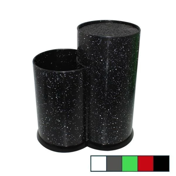 Подставка для ножей с наполнителем 22*20*11см пластик подар.уп JC-13546 (12)