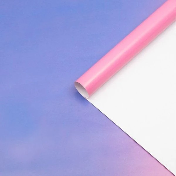 Бумага упаковочная 50*70см Градиент01 глянцевая 9096281