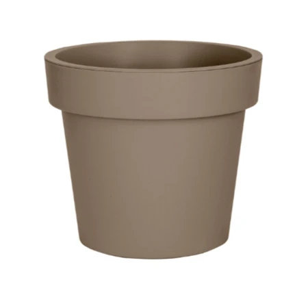 Кашпо 95л 52*59см пластик ЛОФТ серый (4)