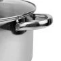 Кастрюля 5,5л нерж.сталь со стекл.крышкой 24см h13,5см капс.дно индукция арт.100527 (4)