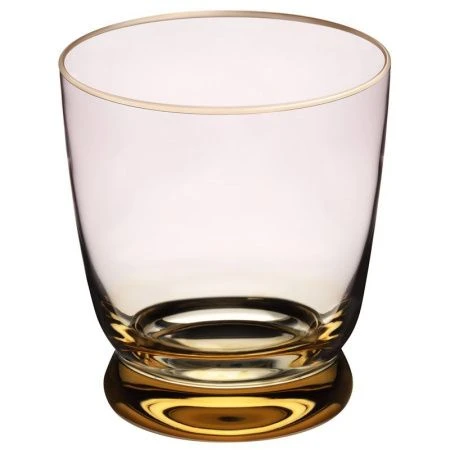 Стаканы набор 2шт 360мл стекло Twist & Shine розовый (20)