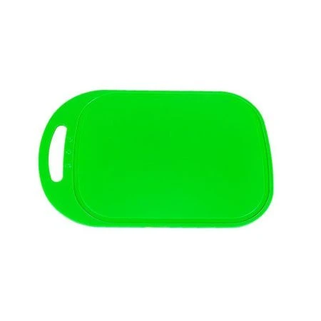 Доска разделочная 36*24*0,3см пластик овальная большая салатовая ДП-01 (30)
