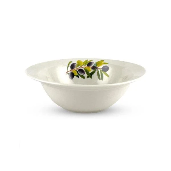 Миска глубокая 400мл 17,5см фарфор ОЛИВКИ (12/72)