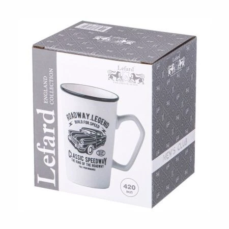 Кружка 420мл керамика Men's Club