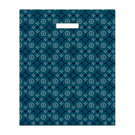 Пакет с вырубной ручкой 38*45+3см полиэтилен Гармония форм (50/500)