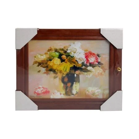 Ключница 26*31см дерево/металл арт. Ц-13