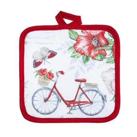 Прихватка 17*17см полиэстер МАКОВОЕ ПОЛЕ (12/144)