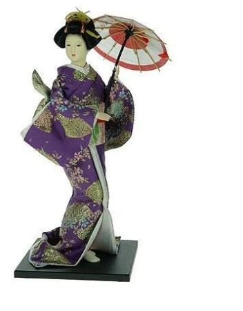 яяяСтатуэтка Японская кукла 30см (12)