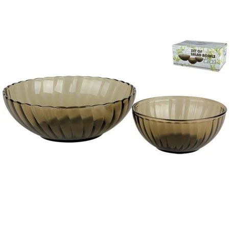 Салатник набор 8пр стекло ELICA дымка (1)