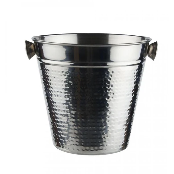 Ведерко для льда 1,5л 14,3*13,2см нерж.сталь зеркальная полировка ПРОФИ 0157 (12)