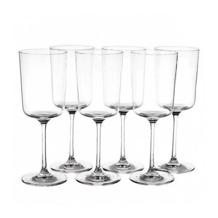 Бокалы для белого вина набор 6шт 370мл стекло ЛЕОНАРДО 43654 Бокалы для белого вина набор 6шт 370мл стекло ЛЕОНАРДО 43654