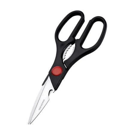 Ножницы кухонные 20*7,5см нерж.сталь/пластик Forte 93-BL-12.3 (100)