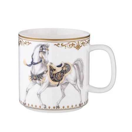 Кружка 400мл фарфор Horse club (36)