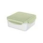 Контейнер пищевой 1,0л 160*160*70мм пластик СВЧ SMART LOCK герметичный зеленый (20)