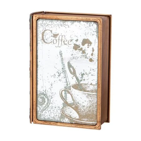 Шкатулка-книга 17*12*5см металл/полиуретан (24)