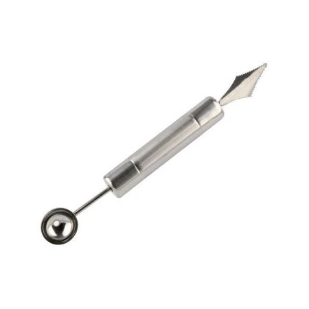 Нож для карвинга двусторонний 22,5см металл (288)