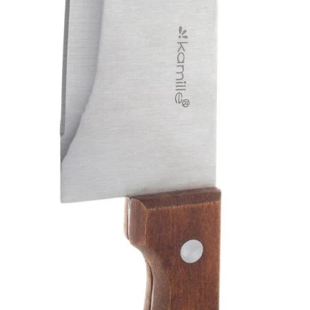 Нож Шеф-повар 20см нерж.сталь с деревянной ручкой 12,5см (12/100)