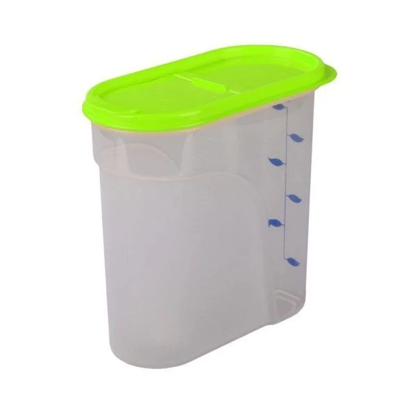 Емкость для сыпучих продуктов 1,75л пластик с дозатором (12)