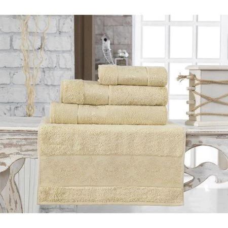 Полотенце бамбук 50*90см Karna PANDORA (Золотистый)