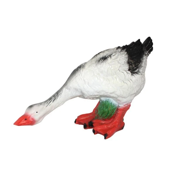 Фигура садовая ГУСЬ шипун А046 (h=25 см) гипс Фигура садовая ГУСЬ шипун А046 (h=25 см) гипс