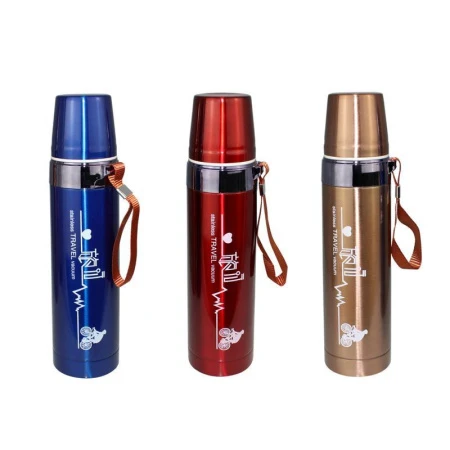 Термос 550мл нерж.сталь мет.колба 201 FASHION 3цвета микс JC-13979 (50)