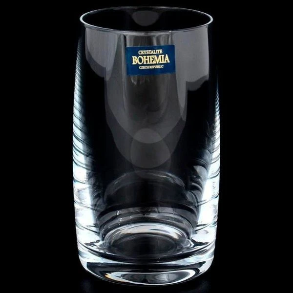 Стаканы для воды набор 6шт 380мл стекло ИДЕАЛ/ПАВАУ 25015/380 (8) 16222