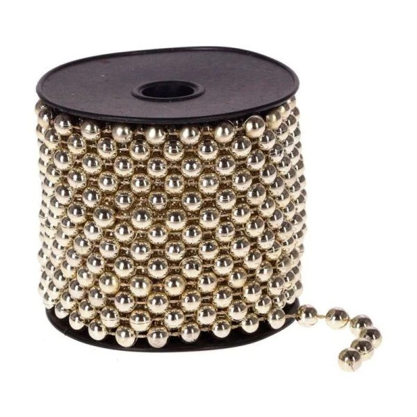 Украшение новогоднее Бусы, D 0.8 см, L100 W0,8 H0,8 см