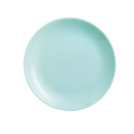 Блюдо 32см стеклокерамика ДИВАЛИ ЛАЙТ ТЮРКУАЗ круглое Q8510 (12)