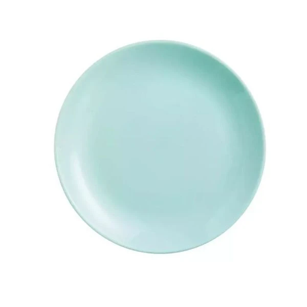 Блюдо 32см стеклокерамика ДИВАЛИ ЛАЙТ ТЮРКУАЗ круглое Q8510 (12)