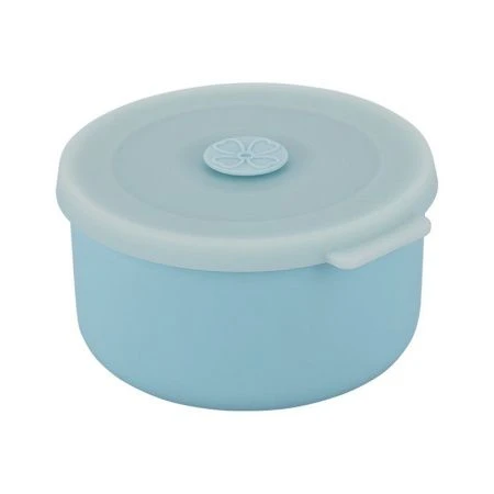 Контейнер пищевой 800мл 15,5*15*8см силикон (24)