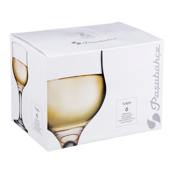 Бокалы для вина набор 6шт 200мл стекло ТЮЛИП (4)