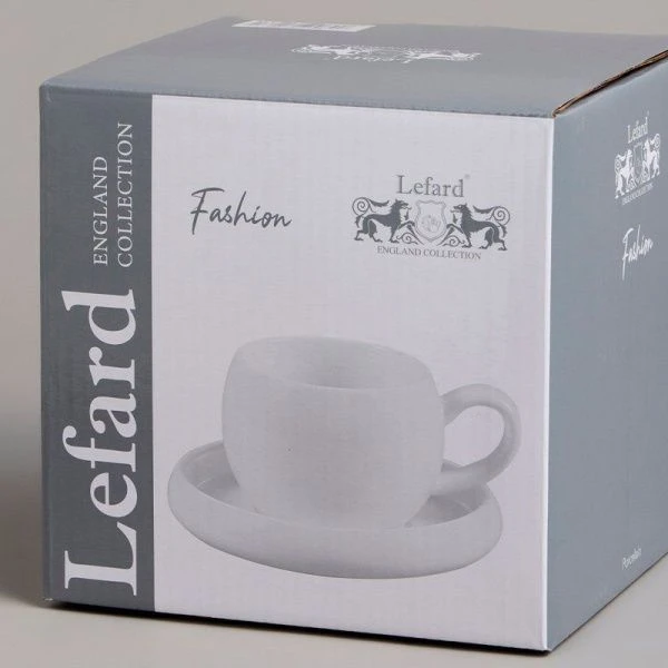 Чайный набор 4пр фарфор FASHION на 2 персоны 220мл (12)