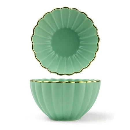 Столовый набор 39пр керамика RILEY мятный