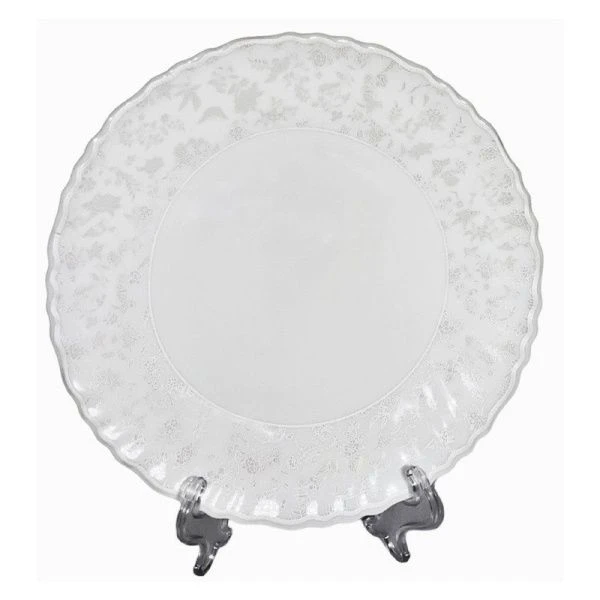 Тарелка мелкая 24см стеклокерамика ГАРМОНИЯ обеденная (36)