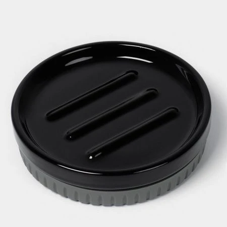 Набор для ванной "Глянец" 3 предмета (дозатор для мыла, стакан, мыльница)   10679499