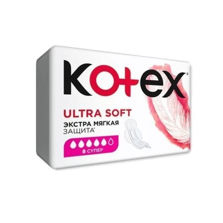 Прокладки 8шт Kotex Ultra Super мягк (10)