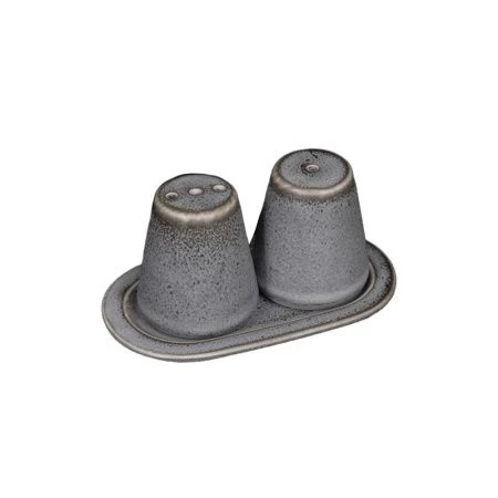 Набор для специя 2пр фарфор URBANO серый [V7-SPcem] (6)