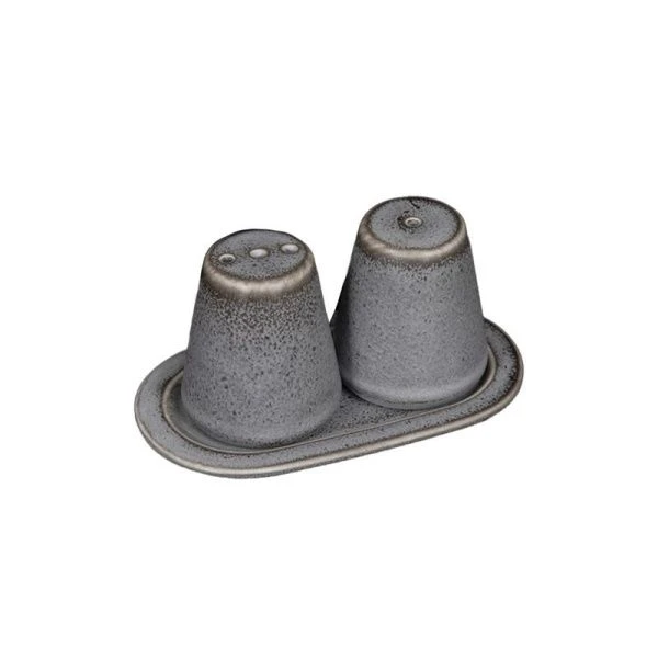 Набор для специя 2пр фарфор URBANO серый [V7-SPcem] (6)