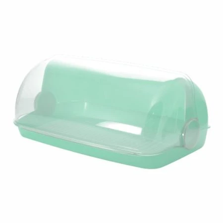 яяяХлебница Пышка малая 32,5*22*17см мята (4) ВЫВОД