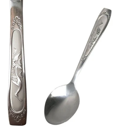 Ложки чайные набор 6шт 14,5*3см металл ЦАПЛЯ JC-443 (100)