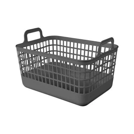 Корзина 12л 320*224*210мм пластик KOBO серая (16)