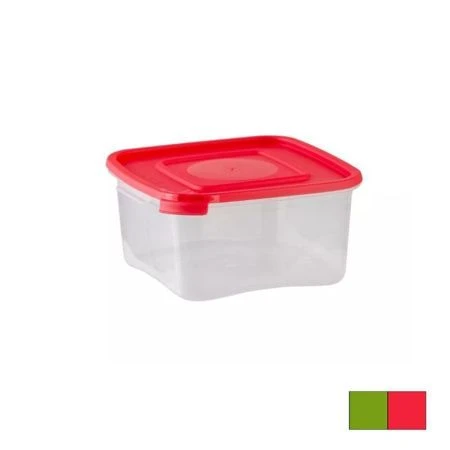 Контейнер пищевой 460мл 110*110*55мм пластик КАСКАД Квадро (36)