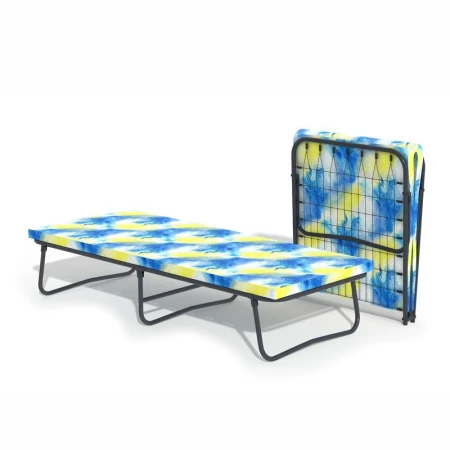 Раскладушка тумба 1950*800*420мм металл Ника с сеткой КМ-1008 (мах 120кг) (1)